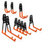 Minleaf ML-WH1 Heavy Duty Wall Hooks Garage Hooks for Garage Storage Wall Mount Hanging Hooks Tool Organizer for Garden Garage