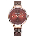 MINI FOCUS MF0195L Unique Dial Display Ladies Wrist Watch Casual Full Steel Quartz Watches
