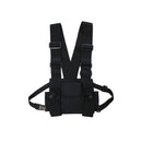 Radio Walkie Talkie 3 Pocket Chest Pack Bag Harness with Zipper for Motorol