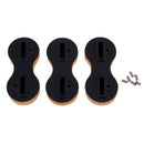 Fcs Fusion Fin Box Surfboard Fins Surf Fin Fcs Plugs (3 Pcs ) Black 5 Degre I9F6