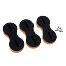 Fcs Fusion Fin Box Surfboard Fins Surf Fin Fcs Plugs (3 Pcs ) Black 5 Degre I9F6