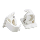10 PCS Self Adhesive Hooks Rod Bracket Towel Curtain Bracket Drapery Pole HaX8P6