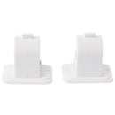 10 PCS Self Adhesive Hooks Rod Bracket Towel Curtain Bracket Drapery Pole HaX8P6