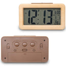 Digital Alarm Clock, Battery Operated Long Battery Life Alarm Clock, Back L