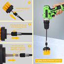 12PCS/Set Drill Brush Attachments Set Scrub Pads Sponge Buffing Pads Power  Y8A3