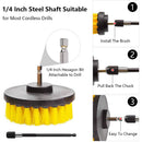 12PCS/Set Drill Brush Attachments Set Scrub Pads Sponge Buffing Pads Power  Y8A3