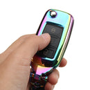 Zinc Alloy Car Key Case/bag Protector Cover Remote Control Fob for VW for Volkswagen GTI Golf Jetta