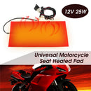 25W 12V Universal Motorcycle ATV Seat Heated Cushion Waterproof Pad Heating