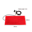 25W 12V Universal Motorcycle ATV Seat Heated Cushion Waterproof Pad Heating