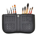29Cm Artist Paint Brush Holder Zippered Brush Case for Oil Acrylic Watercol O7R1