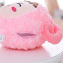 Flashing Plush Enoji Pillow Stuffed Led Light Cute Sheep Toy Luminous Pillow Colorful Animal Doll