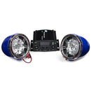 12V Motorcycle Audio Speaker Sound System with LCD Display SD USB MP3 FM Radio
