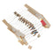 EQKIT DC9-12V Electronic Calendar Soldering Kit High Precision DIY Clock Kit