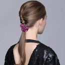 10 Pack Hair Elastics Scrunchies Velvet Scrunchy Bobbles Soft Elegant Elast