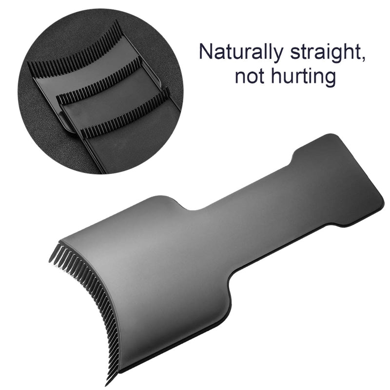 3Pcs Long Hair Highlighting Sectioning Board Barber Flat Top Paddle Board C