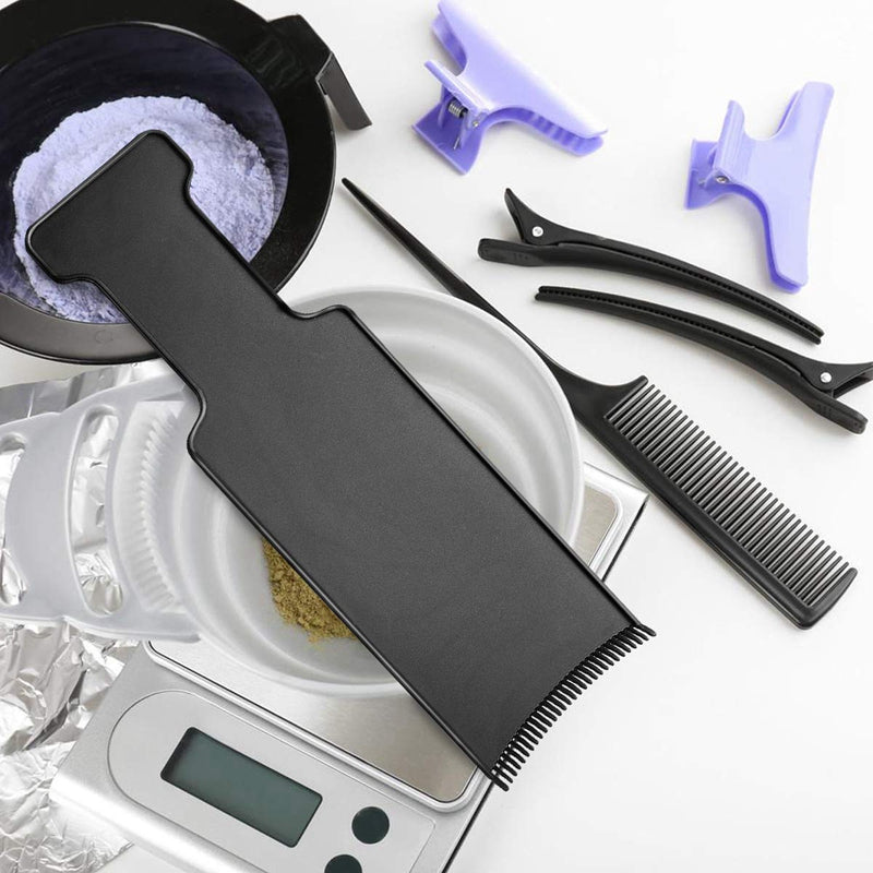 3Pcs Long Hair Highlighting Sectioning Board Barber Flat Top Paddle Board C