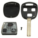 3 BTN Uncut Fob Power Door Remote Entry Key for Lexus