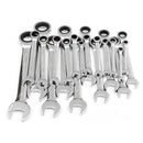 Raitool HT01 Chrome Vanadium Steel Metric Ratchet Spanner Gear Wrench Fixed Head 6-32mm
