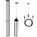 Milk Frother Battery Operated,2-Speed Portable Travel Frother,Electric Milk