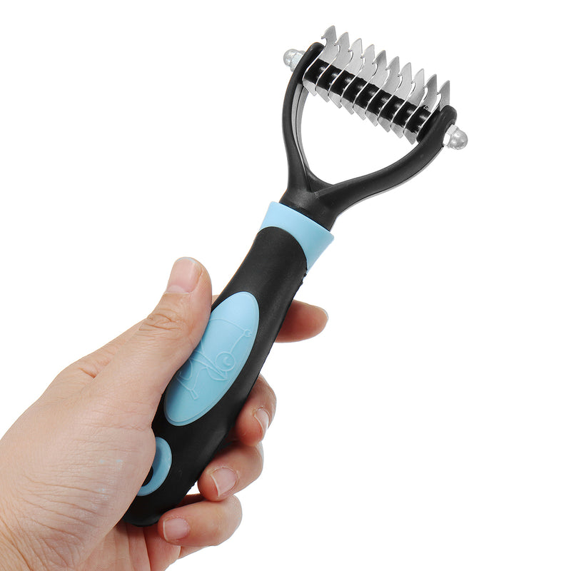 Pet Grooming Comb Undercoat Rake Dog Cat Brush Hair Remover Professional