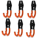 Steel Garage Storage Utility Double Hook, Heavy Duty Tool for Organizing PowZ4M1