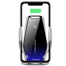 Bakeey 15W Qi Wireless Charger Infrared Smart Sensor Air Vent Car Phone Holder for 4.0-6.5 Inch Qi-enabled Smart Phone