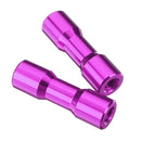 Suleve M3AS11 10Pcs M3 20mm Aluminum Alloy Standoff Spacer Round Column MultiColor Smooth Surface