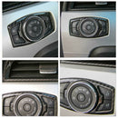 Carbon Fiber Headlight Switch Decor Cover Trim for Ford F150 Mustang 2015-2