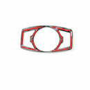 Carbon Fiber Headlight Switch Decor Cover Trim for Ford F150 Mustang 2015-2