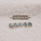 Unisex Lovely Crystal Metal Multi-pattern Option Creative DIY Shoe Decoration