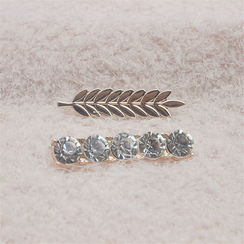 Unisex Lovely Crystal Metal Multi-pattern Option Creative DIY Shoe Decoration
