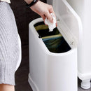 Automatic Trash Can for Kitchen Bathroom Dry and Wet Classification Garbage