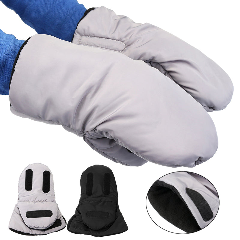 1 Pair Winter Warmer Thickened Gloves Baby Pushchair Stroller Hand Pram Muff Work Gloves