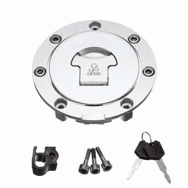Fuel Gas Cap Cover Tank Lock Set For Honda CBR600RR 03-14 CBR600 91-98