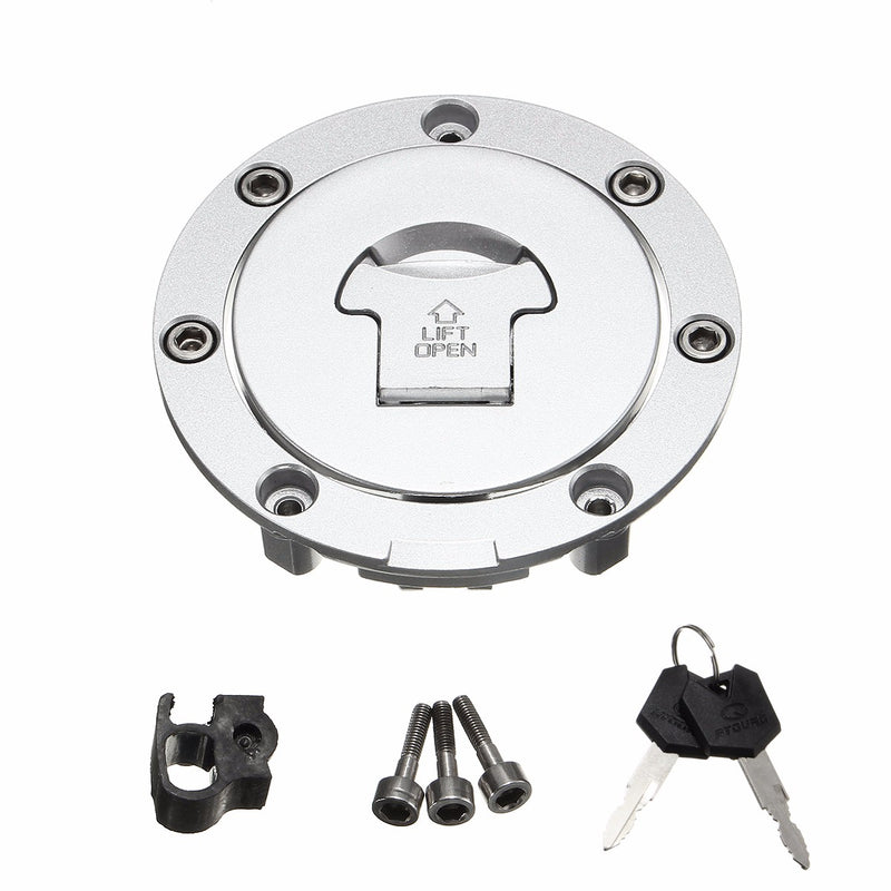 Fuel Gas Cap Cover Tank Lock Set For Honda CBR600RR 03-14 CBR600 91-98