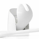 Compact Toilet Cleaning Brush Set with Base Toilet Brush Automatically CloseW8F7