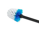 Compact Toilet Cleaning Brush Set with Base Toilet Brush Automatically CloseW8F7