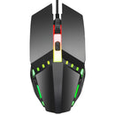S200 1600 DPI Adjustable USB 2.0 Wried RGB Backlit Optical Gaming Mouse for PC Latop