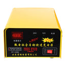 RT002 12V 24V 200AH Intelligent Pulse Repair LED Display Voltage Automatic Identification Car Battery Charger