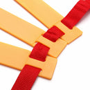 6 Meters 12 Knots Red Rope Yellow Grid Football Training Agility Ladder Training Frame