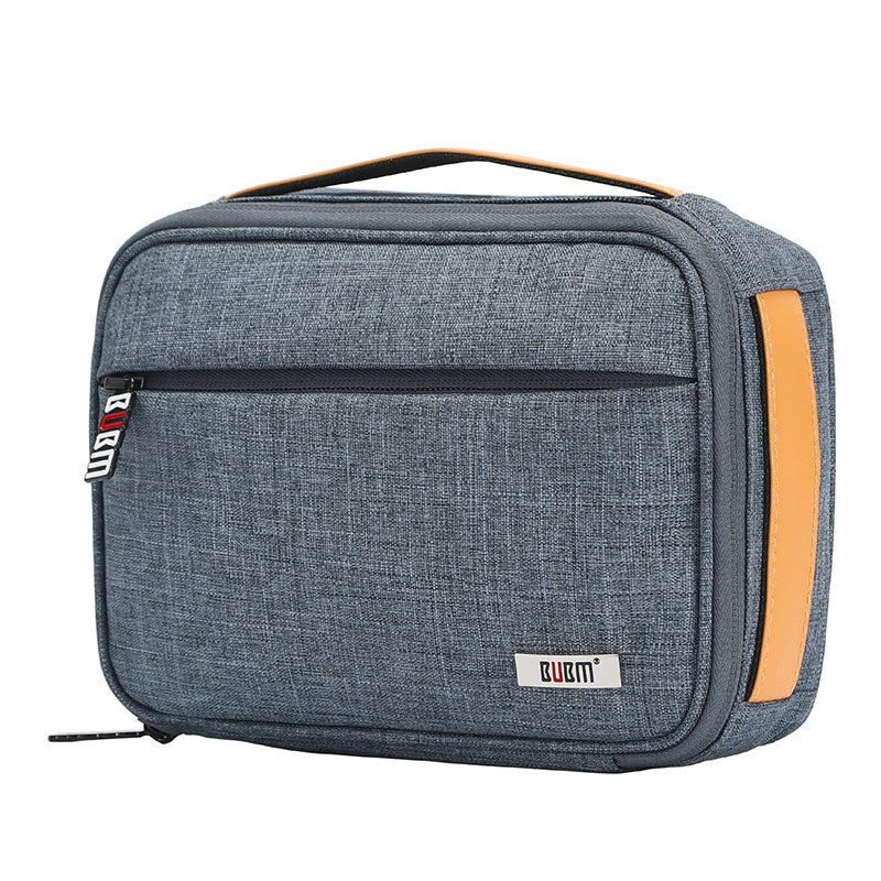 BUBM DMS-S Single Layer Double Layer Digital Accessories Storage Bag Travel Cable Charger Phone Tablet Organizer Bag