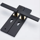 Minimalist Door Lock Continental Bedroom Door Handle Lock Interior Anti-The