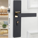 Minimalist Door Lock Continental Bedroom Door Handle Lock Interior Anti-The