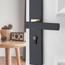 Minimalist Door Lock Continental Bedroom Door Handle Lock Interior Anti-The