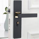 Minimalist Door Lock Continental Bedroom Door Handle Lock Interior Anti-The
