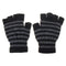 Electric Heated Gloves Warm USB Powered Heating Motorcycle Skiing Black/Rose Red