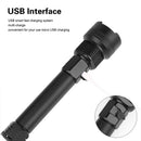 High Power XHP70 Led Flashlight Rechargeable Zoom USB Torch Lamp Flashlight