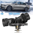 Auto Car Thermostat + Housing for BMW E46 E60 E61 X5 1 3 5 6 7 Series 2003-