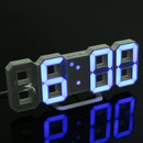 Digital Electronic Desktop Clock LED Clock Alarm Clock 12/24 Hours Display Home Decorations