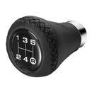 Universal 5 Speed Car Leather Shift Knob Manual Gear Stick Shift Shifter Le